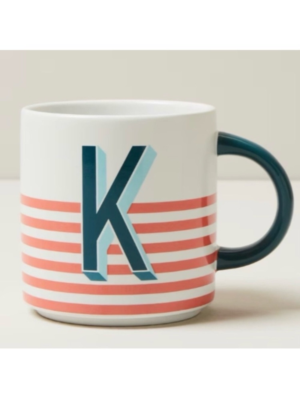 NEW! Oui Monogram Mug | K